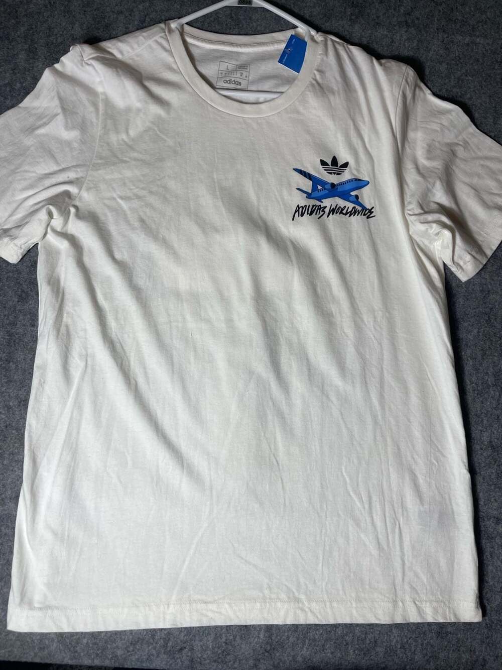 Adidas Originals 'Sneaker Case' Graphic T-Shirt White